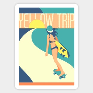 Yellow Trip Sticker